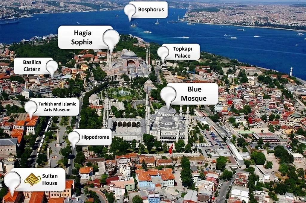 Hotel Sultan House Istanbulská provincie